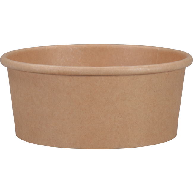 Depa - Maaltijdbowl | 300ml | 119mm | 50mm | karton + PP | bruin | 500 stuks
