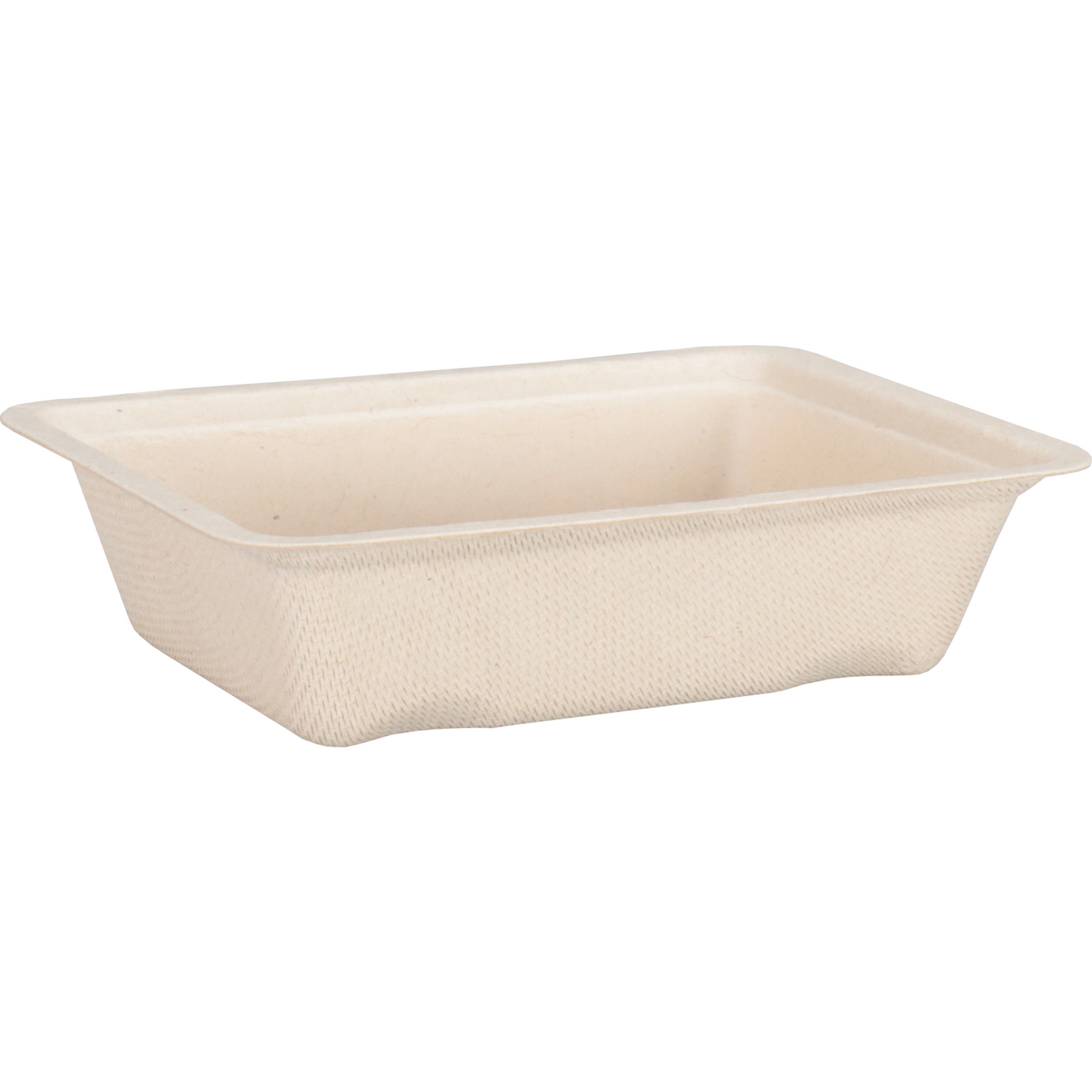 Depa - Bak | Bagasse (suikerrietpulp) | A7 | snackbak | 123x93x32mm | naturel | 50 stuks