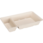 Depa - Bak | Bagasse (suikerrietpulp) | A20 | snackbak | 205x120x36mm | naturel | 50 stuks