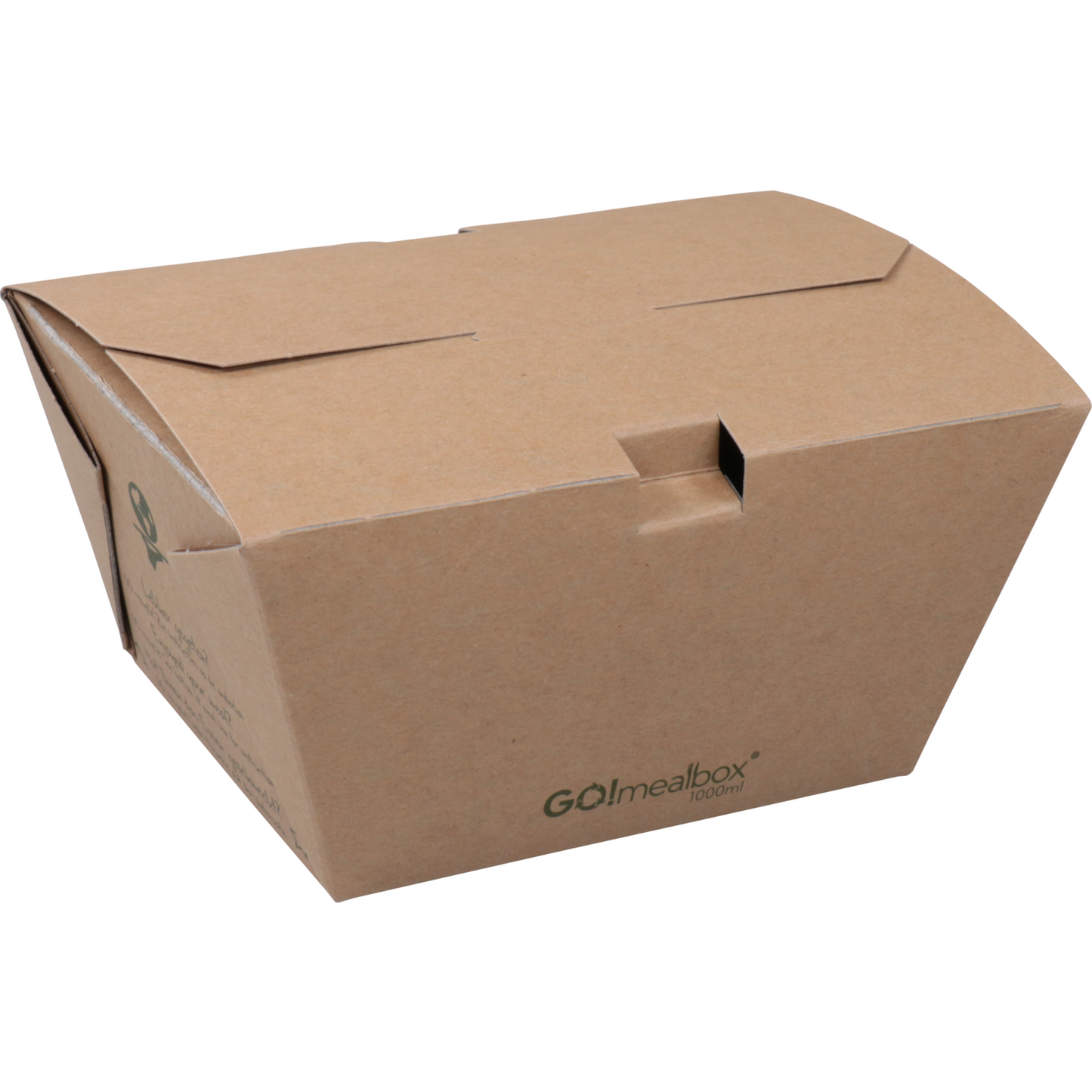 Klika - Go!Mealbox | 1000ml | 11.5x9x7.5cm | karton | bruin | 200 stuks