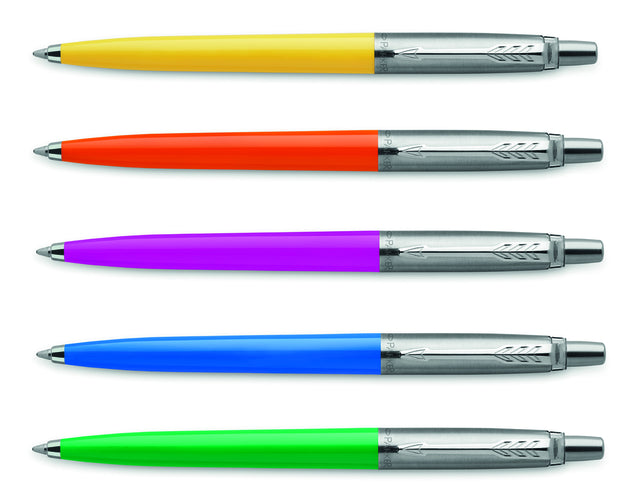 Stylo bille Parker Jotter Original CT M transit box 20 couleurs assorties