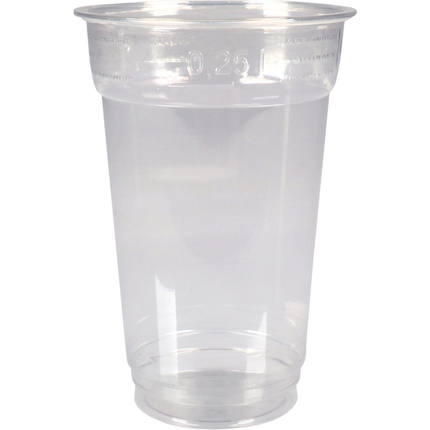 Depa - Glas | bierglas | gerecycled PET | 250ml | 114.9mm | transparant | 1200 stuks