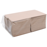 Klika - Servet | dispenserservet | nova vouw | 2-laags | 33x33cm | papier | bruin | 3200 stuks