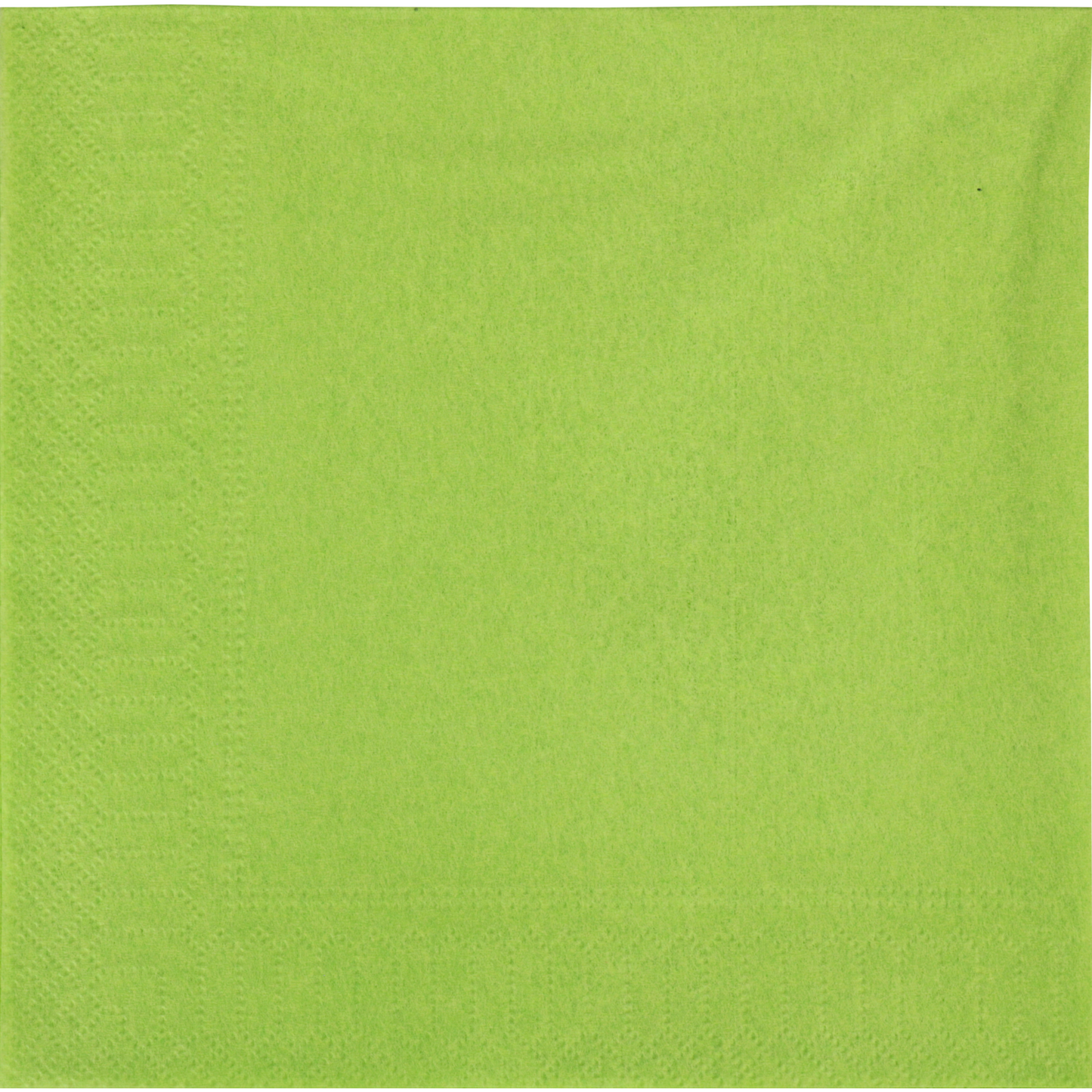 Klika - Servet | 2-laags | 33x33cm | papier | lime | 100 stuks