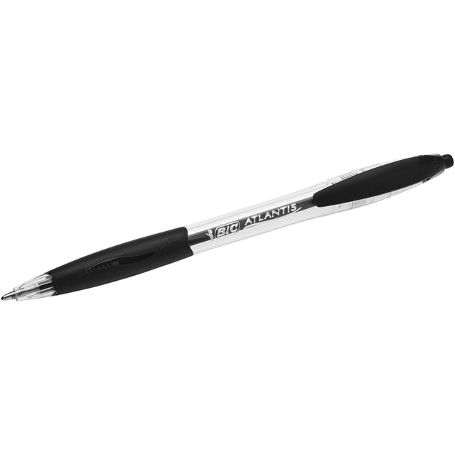 Stylo bille Bic Atlantis classique 0.32mm noir