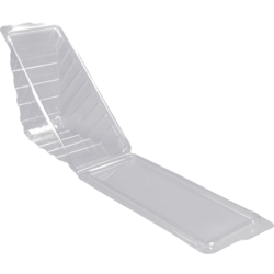 Paardekooper - Sandwichbox | 185x78x90mm | gerecycled PET | glashelder | 600 stuks