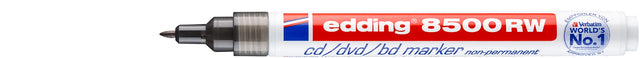 Edding - Cd marker edding 8500 rond 1mm zwart | 10 stuks