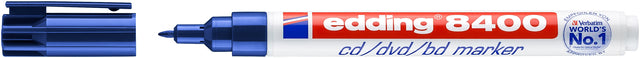Edding - Cd marker edding 8400 rond 0.5-1mm blauw