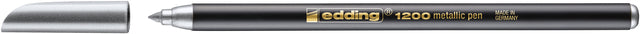 Edding - Fineliner edding 1200 f metallic zilver | 10 stuks