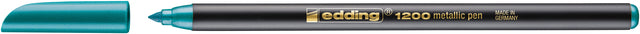 Edding - Fineliner edding 1200 f metallic groen | 10 stuks