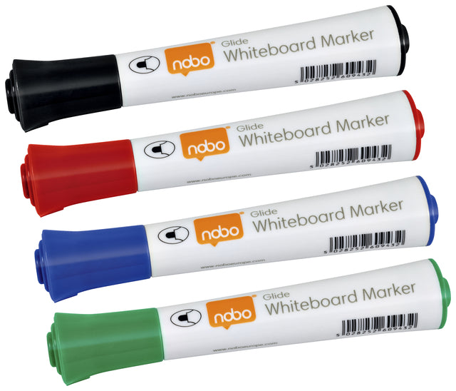 Nobo - Whiteboardmarker nobo glide rond 3mm ass