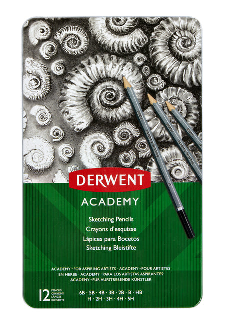Derwent - Potlood derwent academy 6b5h ass