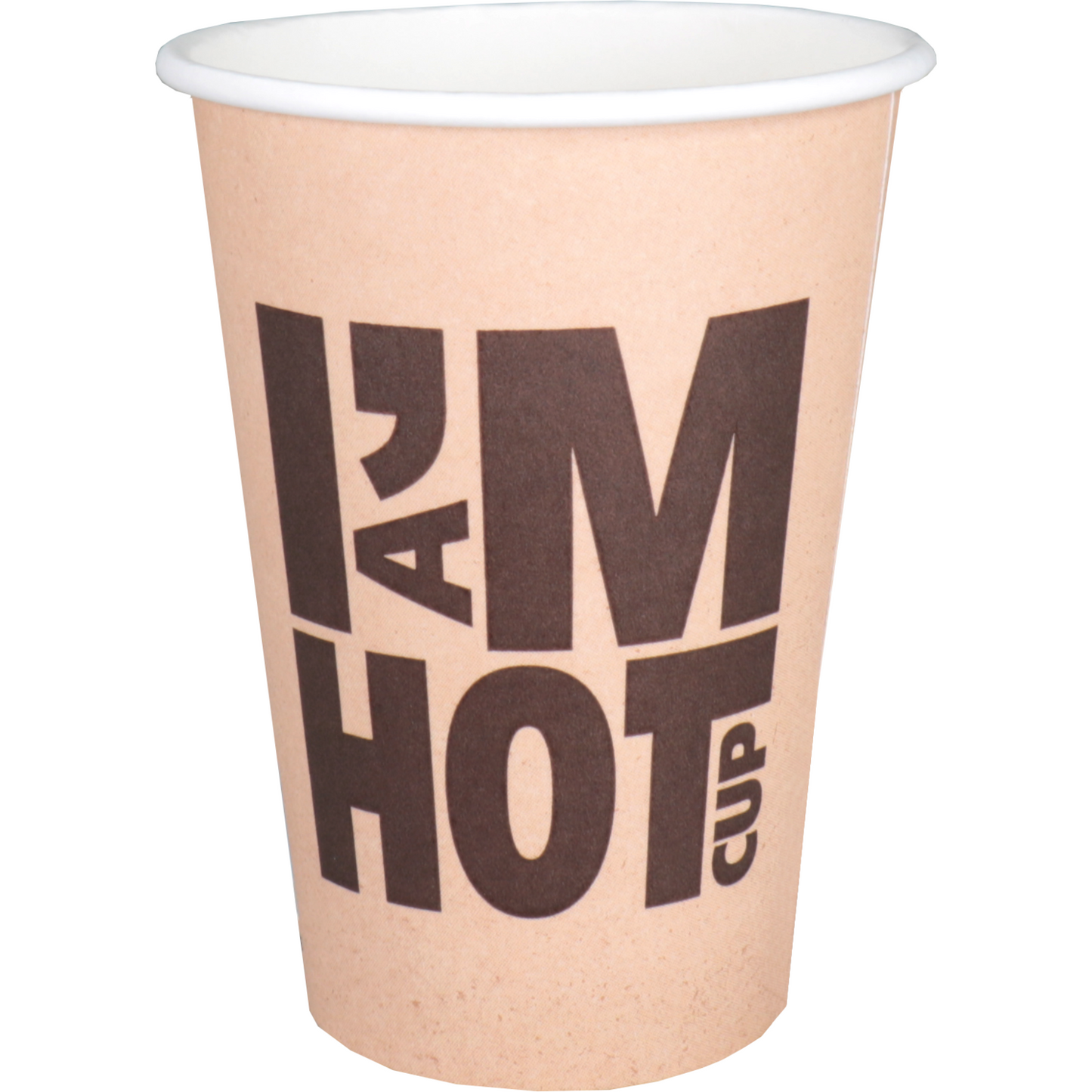Depa - | Koffiebeker | I´M a HOT cup | Karton + PE | 180ml | 7.5oz | 93mm | bruin | 2000 stuks