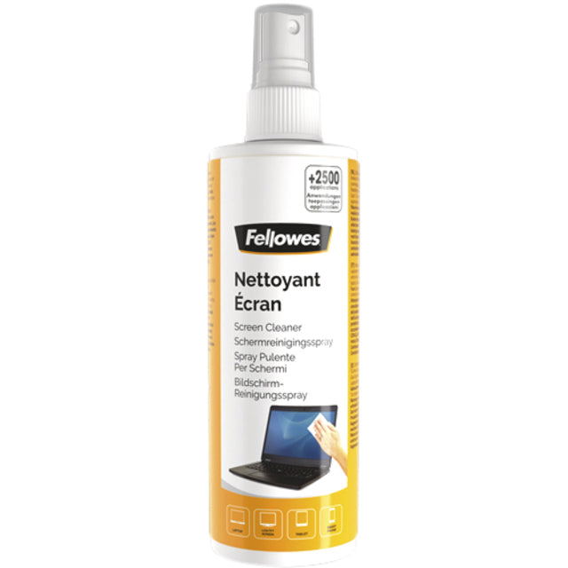Fellowes - Reiniger fellowes beeldscherm spray 250ml