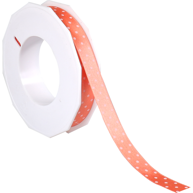 Klika - Lint | 15mm | 20m | Mini Dots | PET | zalm