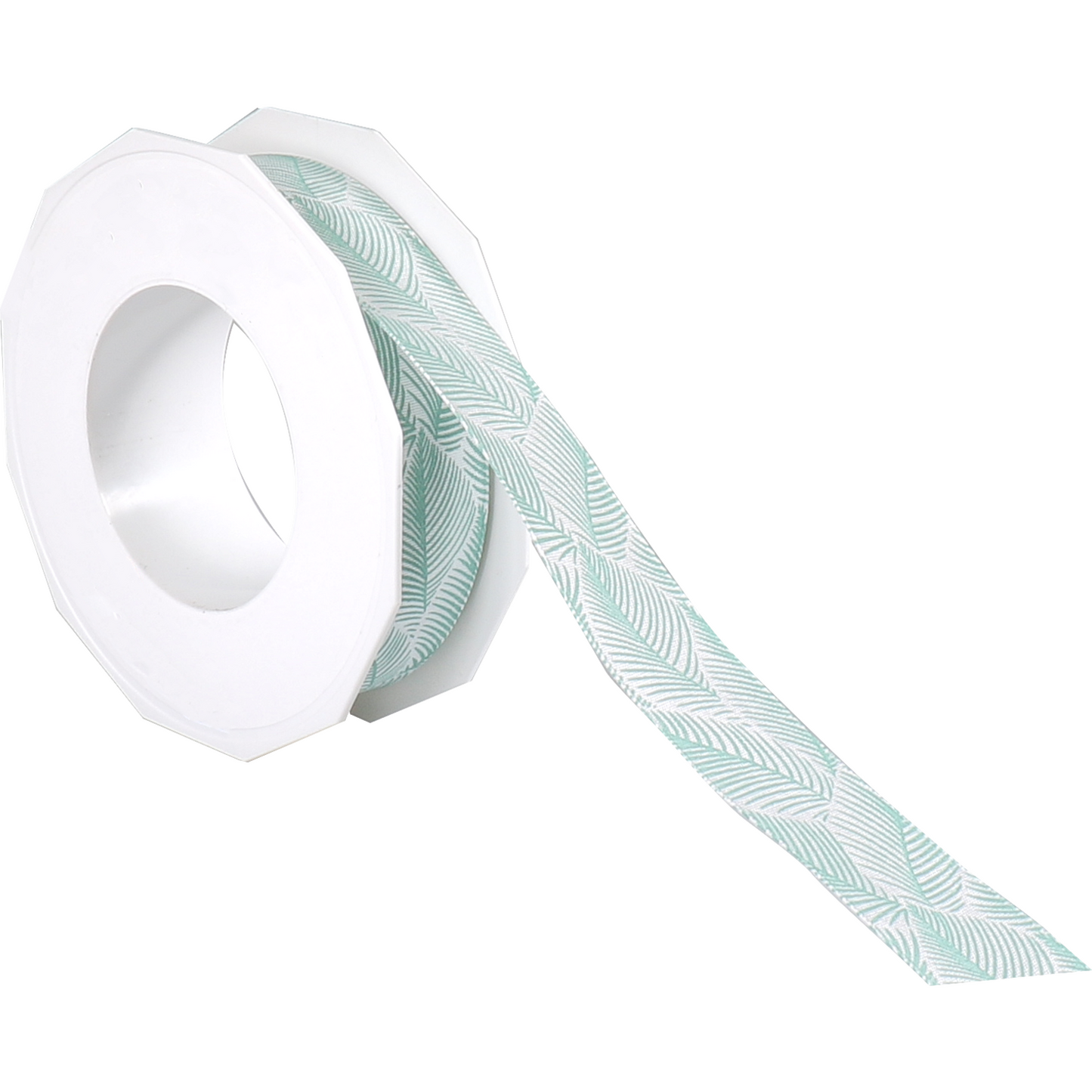 Klika - Lint | 25mm | 20m | Leaves | PET | groen