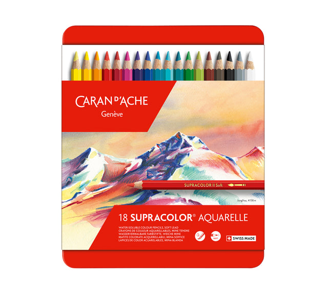 Caran d'ache - Kleurpotlood caran d ache supracolor 18st ass