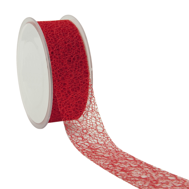 Klika - Lint | 38mm | 20m | Honeycomb | PET | rood