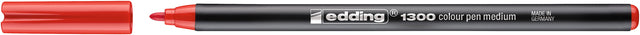 Edding - Fineliner edding 1300 m rood | 10 stuks