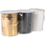 Klika - Lint | 10mm | 250m | PP | zwart/wit/goud | 3 rol