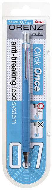 Portemine Pentel Orenz 0.7mm bleu | 12 pièces