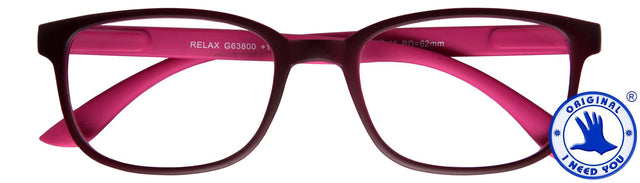 I NEED YOU - Leesbril i need you +1.00dpt relax rood-roze