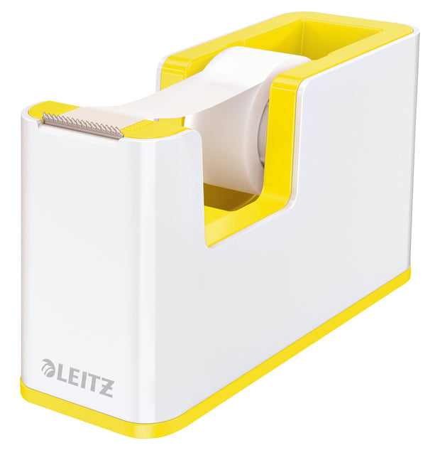 Leitz - Plakbandhouder leitz wow wit/geel | 4 stuks