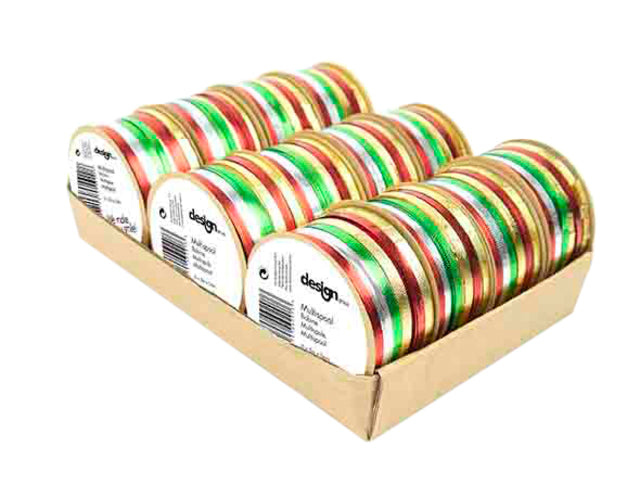 Hoomark - Sierlint hoomark glitter/pearlized 6x5m | 12 stuks