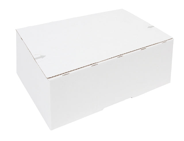 Boîte à colis postal IEZZY 4 305x215x110mm blanc | 5 pièces