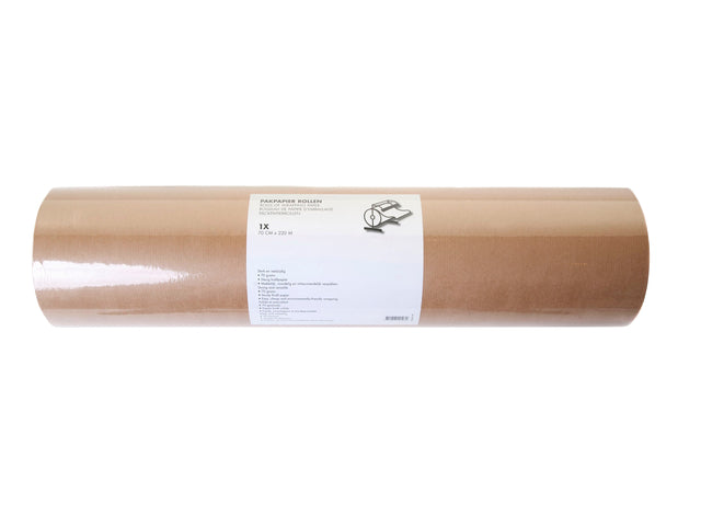 Papier cadeau IEZZY 70gram 70cmx220m kraft marron