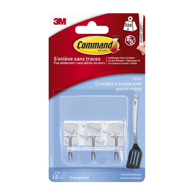 Command - Keukenhaak command knststf tr incl strip