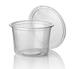 Plateau rond APET 116x69 450cc 1000 pièces