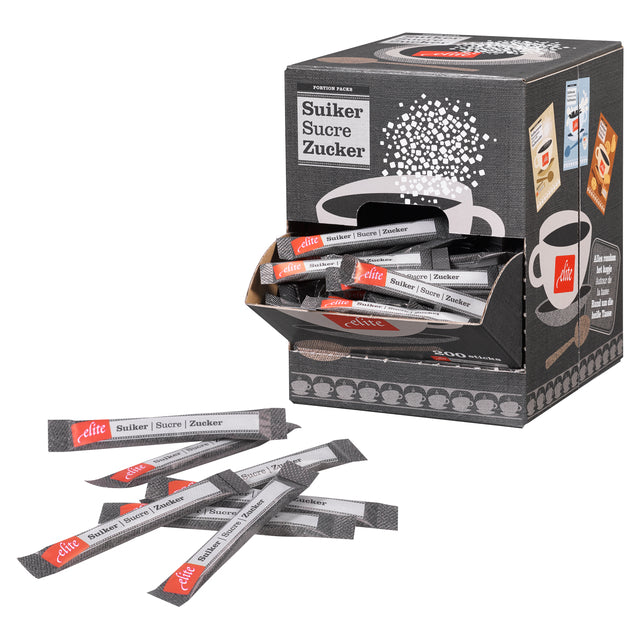 Bâtonnets de sucre Elite 4gr 200 pièces