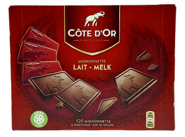 Cote d'or - Chocolade cote d'or mignonnette melk 120x10 gram