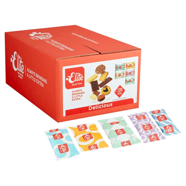 Cookies Elite Délicieux mélange à biscuits au chocolat 120 pièces
