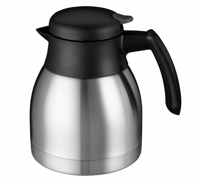 Thermos Bravilor double paroi 1,2 litre acier inoxydable noir