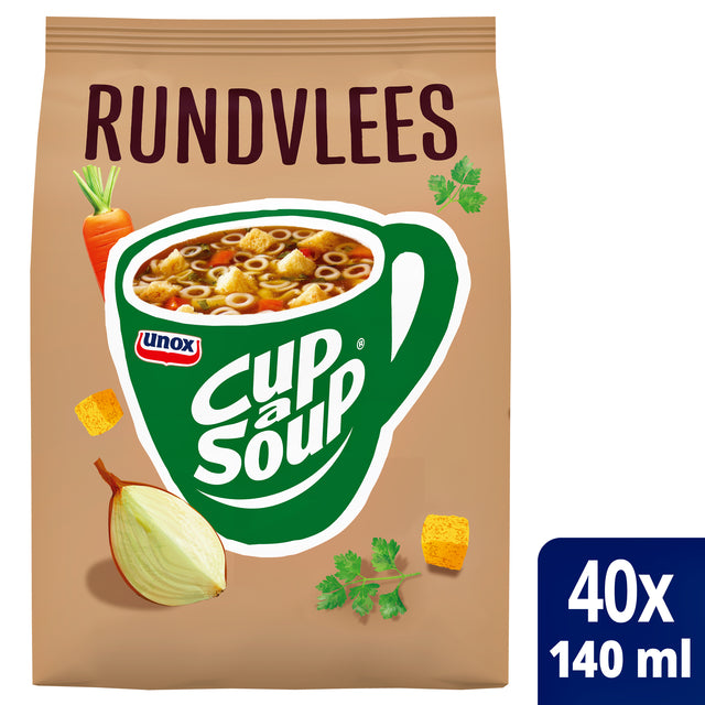 Cup A Soup - Cup-a-soup machinezak rundvlees 140ml