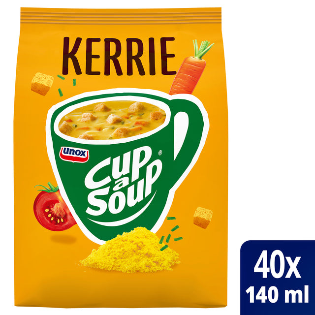 Cup A Soup - Cup-a-soup machinezak kerrie 140ml