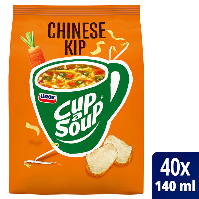 Cup A Soup - Cup-a-soup machinezak chinese kip 140ml