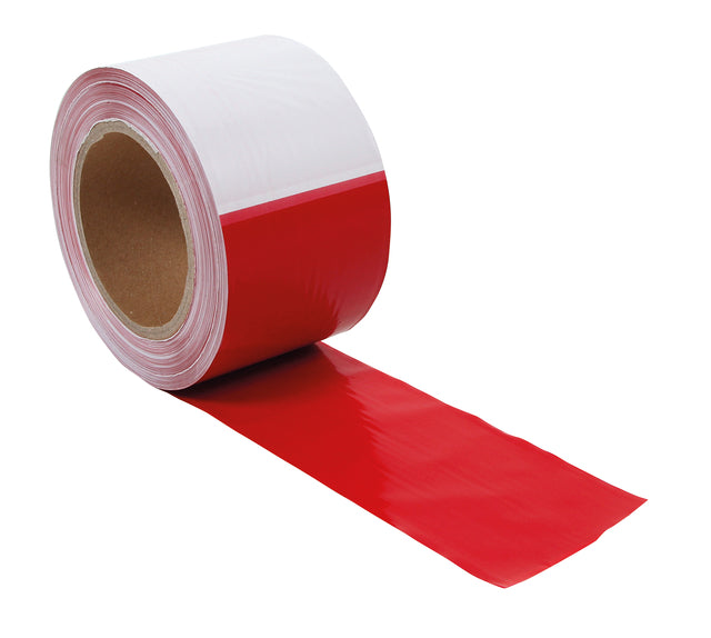 Ruban de signalisation IEZZY 250m rouge/blanc