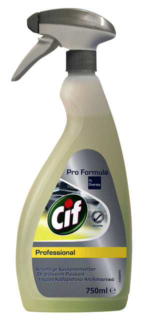 Cif - Keukenontvetter cif professional spray 750ml