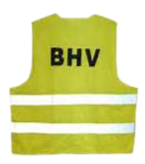 Fixfirst - Veiligheidsvest leina met opdruk bhv geel