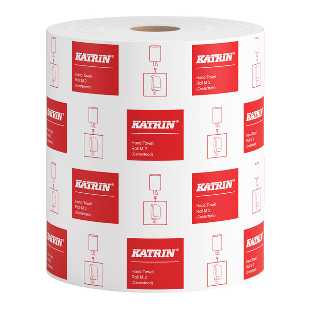Katrin - Poetspapier katrin medium 2-laags wit 481911