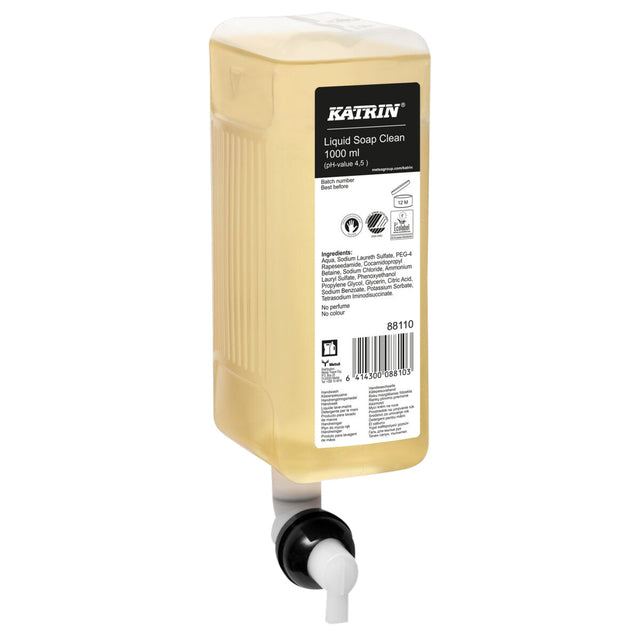 Katrin - Handzeep katrin clean vloeibaar 1000ml