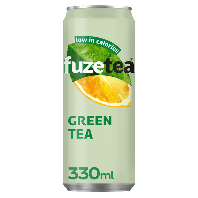 Fuze Tea - Frisdrank fuze tea green blik 330ml