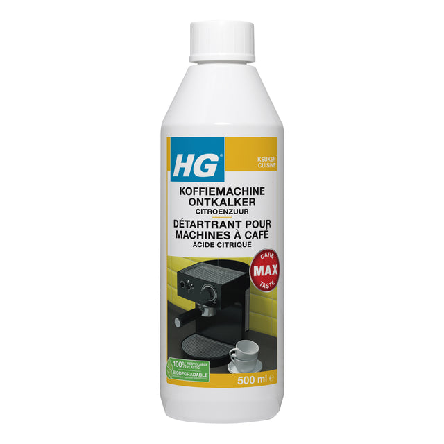 HG - Ontkalker hg voor koffiezeparaten 500ml | 6 stuks