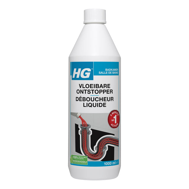 HG - Afvoerontstopper hg vloeibaar 1 liter