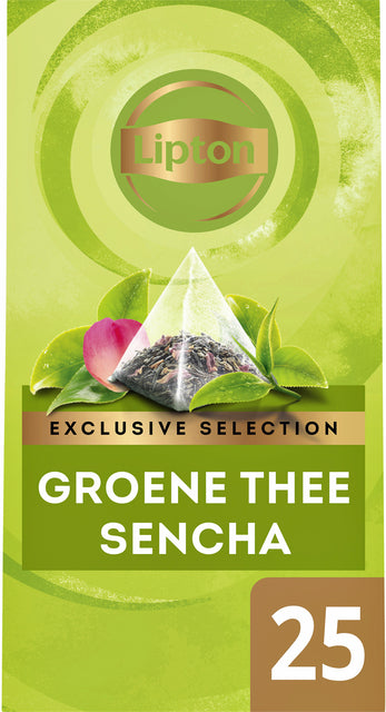 Lipton Tea Company - Thee lipton exclusive groene thee sencha 25x2gr