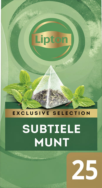 Lipton - Thee lipton exclusive subtiele munt 25x2gr | 6 stuks