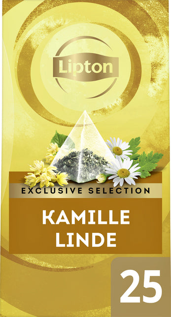 Tea Lipton Exclusive Camomille Linde 25 sachets pyramidaux